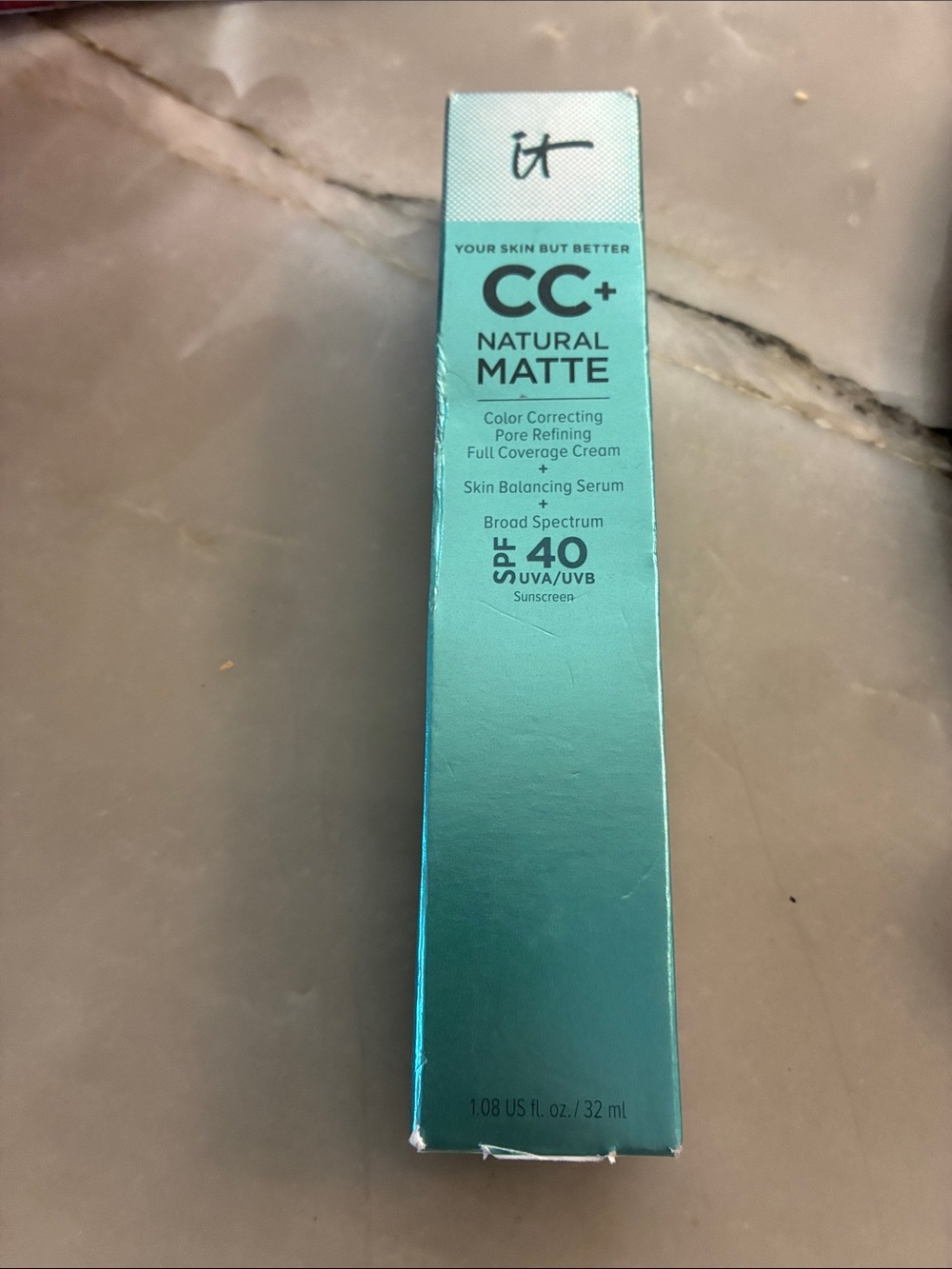 it cosmetics CC+ Natural Matte Cream SPF 40 - deep Bronze